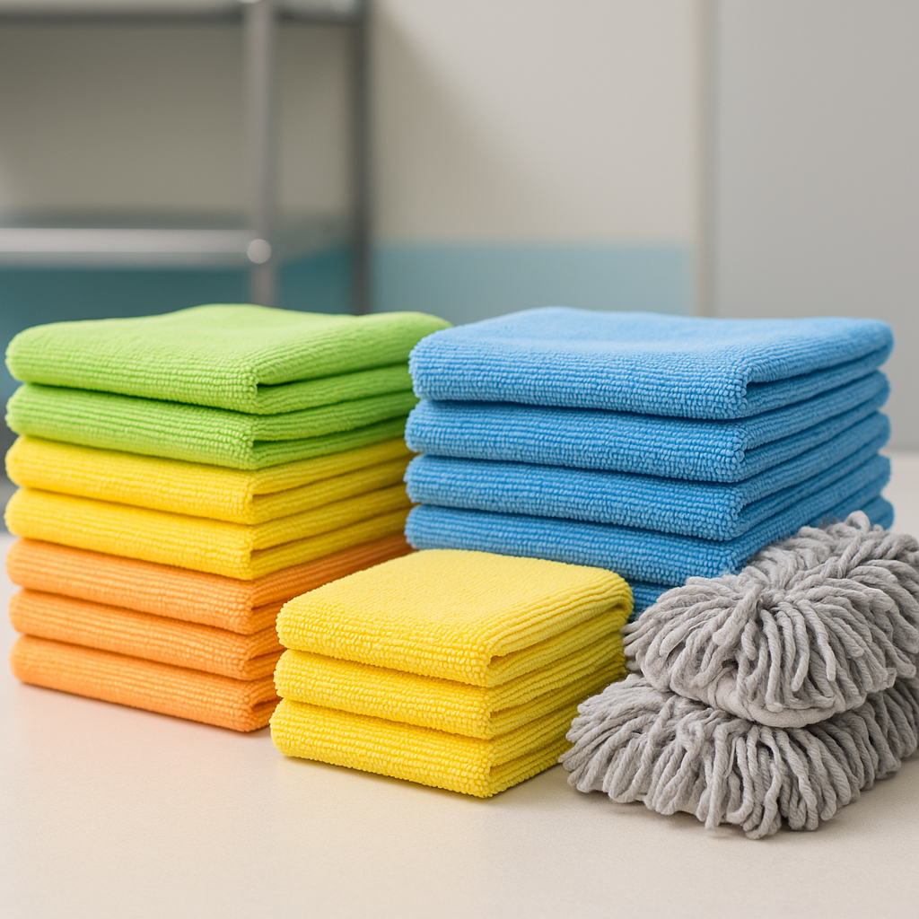 Microfiber Towel & Mop Head Laundry Service in Springfield, MO