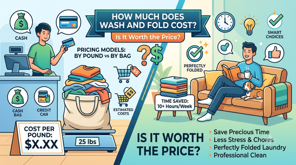 How Much Does Wash and Fold Cost? (Is It Worth the Price?)