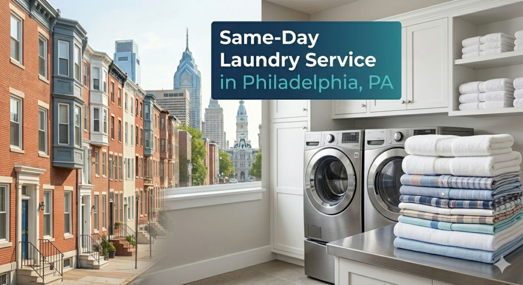 Same-Day Laundry Service in Philadelphia, PA